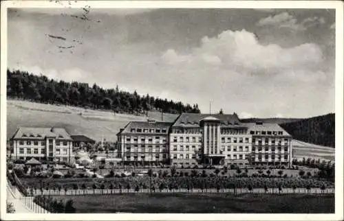 Ak Aue im Erzgebirge Sachsen, Stadtkrankenhaus