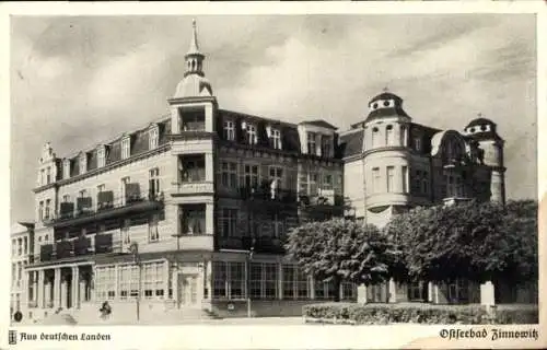 Ak Ostseebad Zinnowitz auf Usedom, Kurhaus