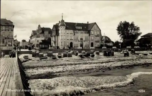 Ak Ostseebad Arendsee Kühlungsborn, Hotel Schweriner Hof
