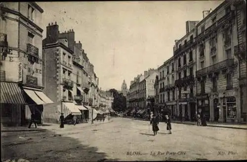 Ak Blois Loir et Cher, Rue Porte-Cote