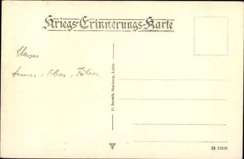 Passepartout Ak Generaloberst von Falkenhausen