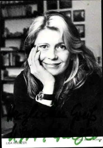 Ak Schauspielerin Lisa Kreuzer, Portrait, Autogramm