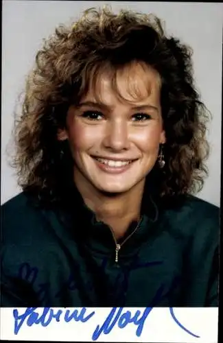 Ak Schauspielerin Sabine Noethen, Portrait, Autogramm