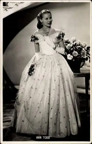 Ak Schauspielerin Ann Todd, Portrait, The Passionate Friends