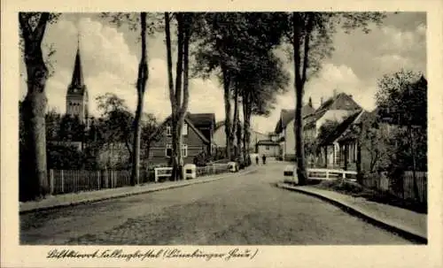 Ak Bad Fallingbostel Lüneburger Heide, Straßenpartie