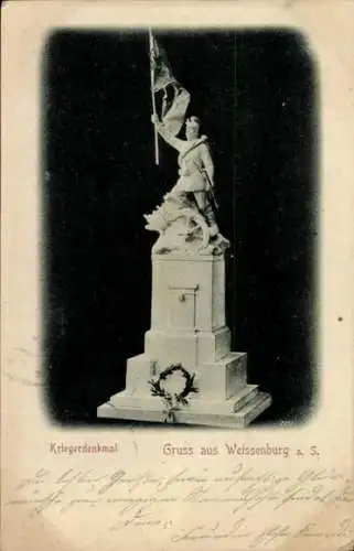 Ak Weißenburg am Sand Mittelfranken Bayern, Kriegerdenkmal
