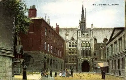 Ak London City England, The Guildhall