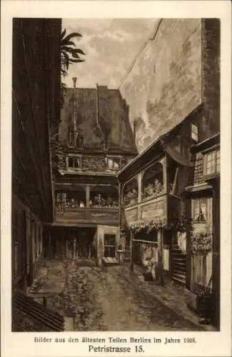 Ak Berlin Mitte, Petristraße 15
