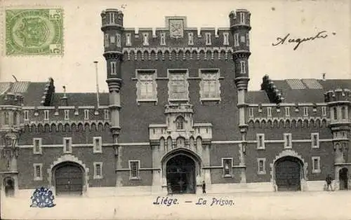 Ak Liège Lüttich Wallonien, Gefängnis