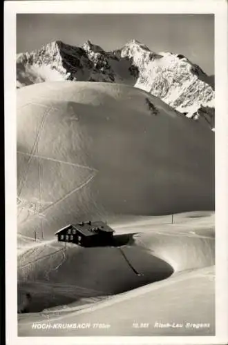 Ak Hochkrumbach Warth im Lechtal Vorarlberg, Gasthaus zum Adler