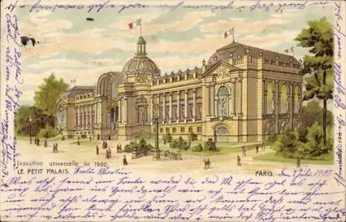 Ak Paris VIII, Petit Palais, Exposition universelle de 1900