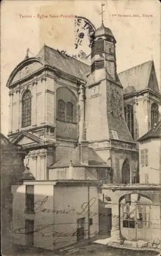 Ak Troyes Aube, Saint Pantaleon Kirche