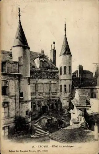 Ak Troyes Aube, Hotel de Vauluisant