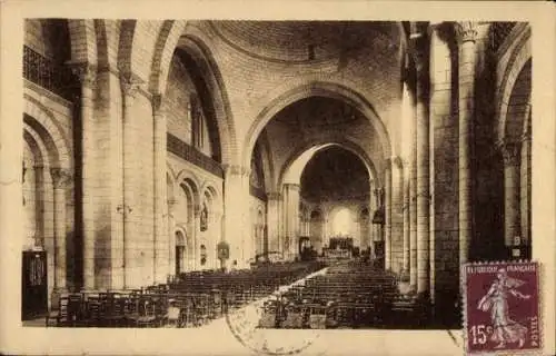 Ak Angoulême Charente, St. Pierre Kathedrale, Inneres