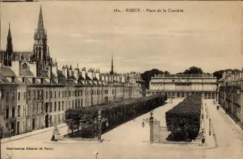 Ak Nancy Meurthe et Moselle, Place de la Carriere