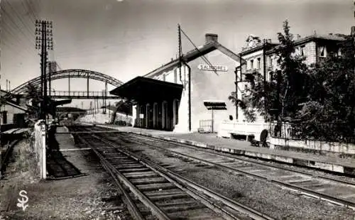 Ak Salindres Gard, Bahnhof