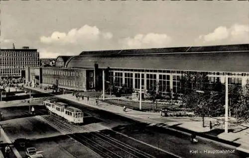 Ak Kiel, Hauptbahnhof, Straßenbahn