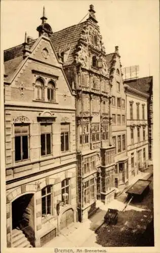 Ak Hansestadt Bremen, Alt-Bremerhaus