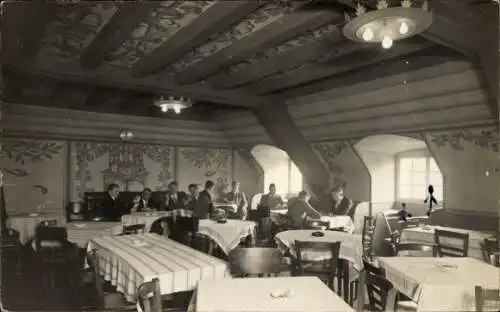 Foto Ak Heidelberg am Neckar, Speiseraum