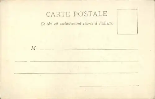 Ak Paris, Ausstellung von 1900, Messageries Maritimes, Gebäude