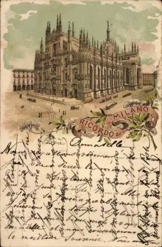 Litho Milano Mailand Lombardia, Dom