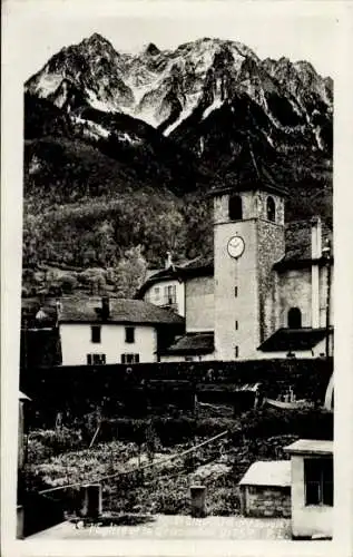 Ak Saint Gingolph Kanton Wallis Schweiz, Kirche