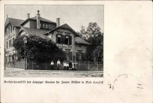 Ak Bad Lausick in Sachsen, Bethlehemstift des Leipziger Vereins für innere Mission