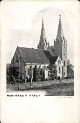 Ak Göppingen in Württemberg, Oberhovenkirche