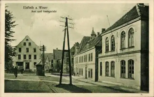 Ak Elsfleth an der Unterweser, Amt, Amtsgericht