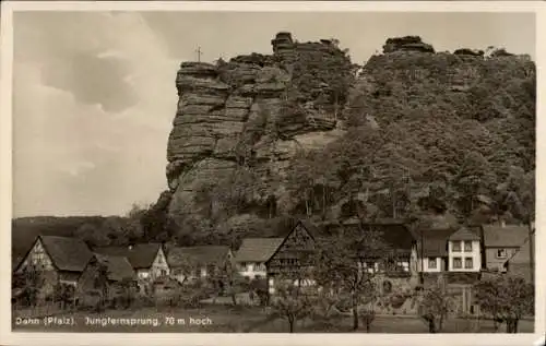 Ak Dahn in der Pfalz, Jungfernsprung