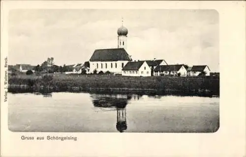 Ak Schöngeising in Oberbayern, Kirche