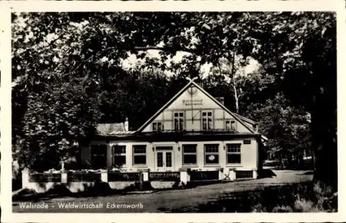 Ak Walsrode in der Lüneburger Heide, Waldwirtschaft Eckernworth