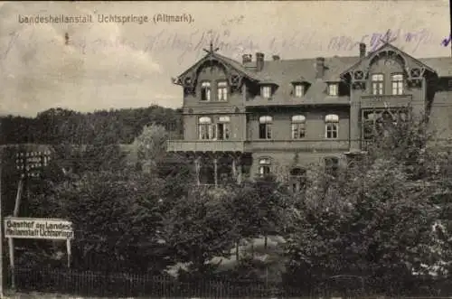 Ak Uchtspringe Stendal in der Altmark, Landesheilanstalt