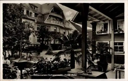 Ak Hinterzarten im Schwarzwald, Hotel Adler, Terrasse