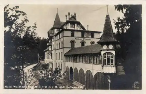 Ak Todtnau im Schwarzwald, Notschrei, Hotel Waldheim