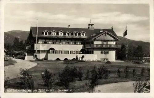 Ak Rottach Egern in Oberbayern, Enagheim