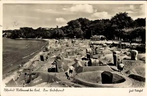 Ak Möltenort Heikendorf an der Kieler Förde, Ostseebad, Badestrand