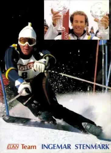 Ak Wintersport, Ski, Skirennfahrer Ingemar Stenmark