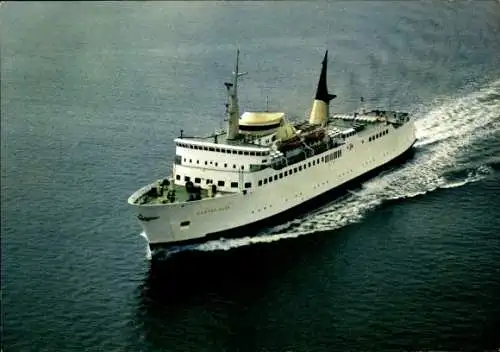 Ak Travemünde, Fährschiff MS Gustav Vasa