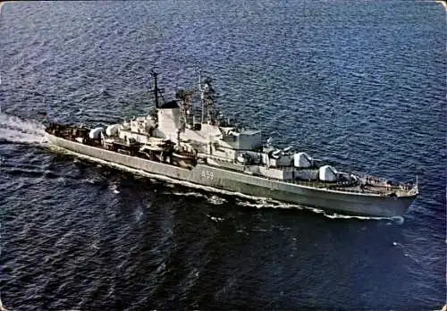 Ak Deutsches Kriegsschiff, Deutschland, A 59, Schulschiff, Bundesmarine