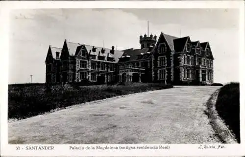 Ak Santander Kantabrien Spanien, Palacio de la Magdalena