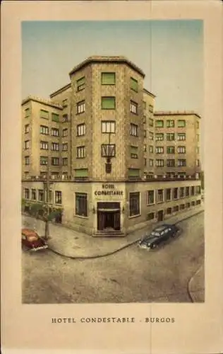 Ak Burgos Kastilien und León, Hotel Condestable