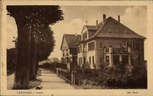 Ak Lübbecke in Westfalen, Am Wall