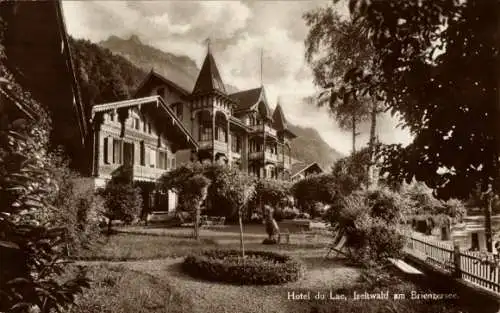 Ak Iseltwald Kanton Bern, Hotel du Lac