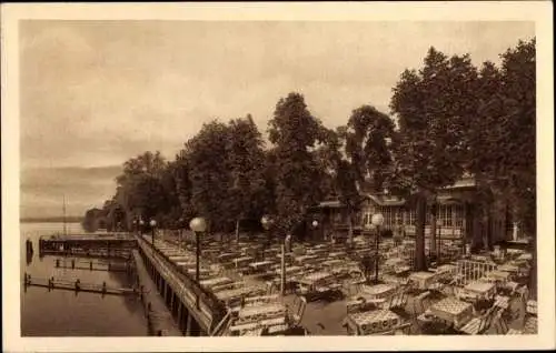 Ak Neubabelsberg Potsdam in Brandenburg, Restaurant Bürgershof