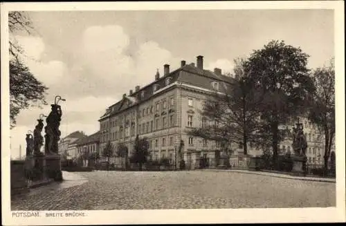 Ak Potsdam in Brandenburg, Breite Brücke