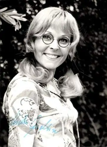 Ak Schauspielerin Ursula Mollin, Portrait, Autogramm