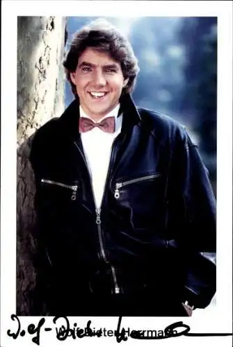 Ak Schauspieler Dieter Herrmann, Portrait, Autogramm