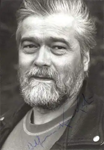 Ak Schauspieler Wolfram Kunkel, Portrait, Autogramm