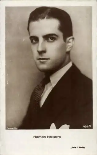 Ak Schauspieler Ramon Novarro, Portrait